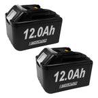 12Ah Replacement Battery for MT 18V Battery Compatible with MT 18V Power Tools and Chargers (2 Pack)