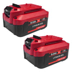 8.0Ah 2 Packs Lithium Battery Replacement for Craftsman 20V Battery CMCB202 CMCB202-2 CMCB204 CMCB204-2 CMCB205 CMCB201 CMCB209 High Capacity Compatible with Craftsman V20 Tools and Chargers