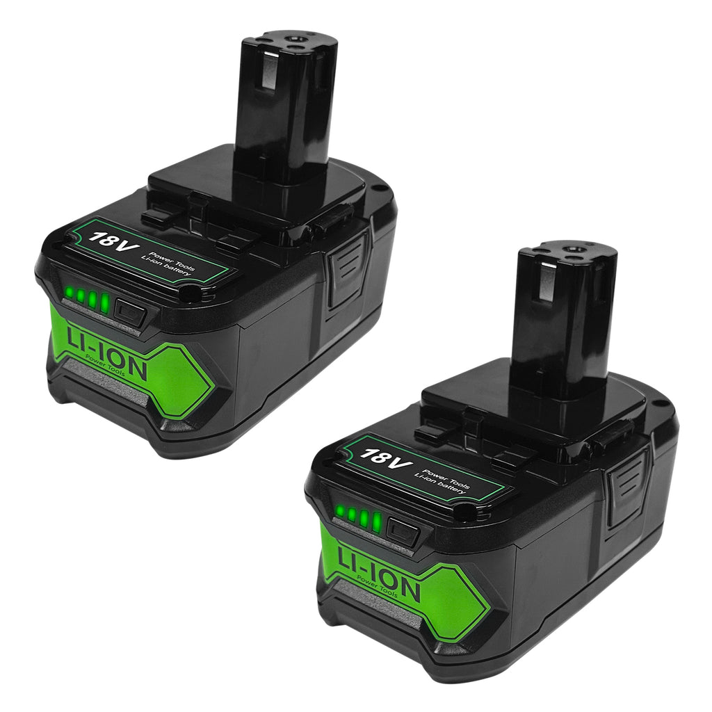 USPECIAL 2 Pack 8Ah Replacement Battery for Ryobi 18V Battery Compatible with Ryobi 18V Power Tools and Chargers