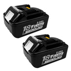 USPECIAL 8Ah Replacement Battery for Makita 18V Battery Compatible with Makita 18V Power Tools and Chargers (2 Pack)