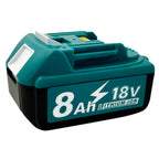 8Ah Replacement Battery for Makita 18V Battery 1 Pack Compatible with Makita 18V Power Tools and Chargers