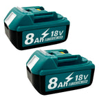 USPECIAL 8Ah Replacement Battery for Makita 18V Battery 2 Pack Compatible with Makita 18V Power Tools and Chargers