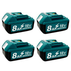USPECIAL 8Ah Replacement Battery for Makita 18V Battery 4 Pack Compatible with Makita 18V Power Tools and Chargers